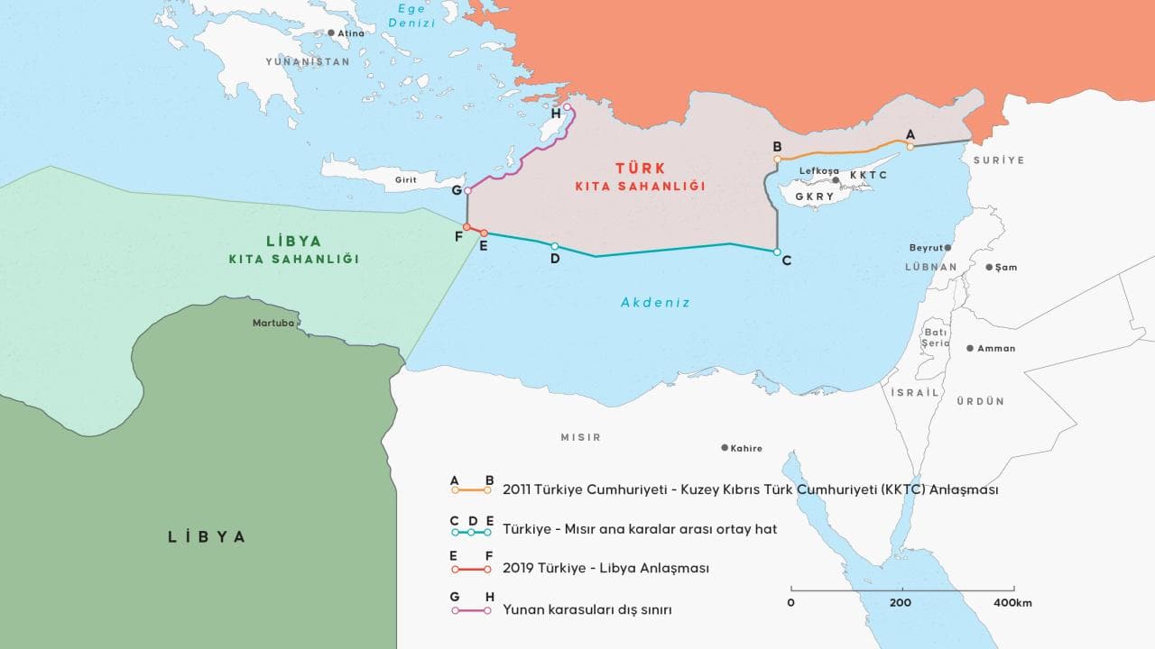 Türkiye-Libya deniz yetki alanları mutabakatına Libya Meclisinden onay