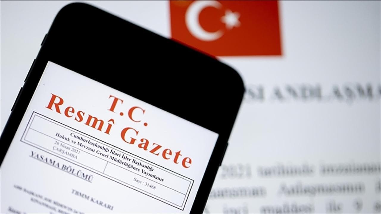 Resmi Gazete'de bugün (22.10.2026)