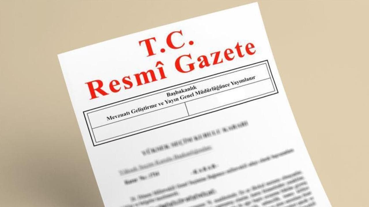 Resmi Gazete'de bugün (23.10.2026)