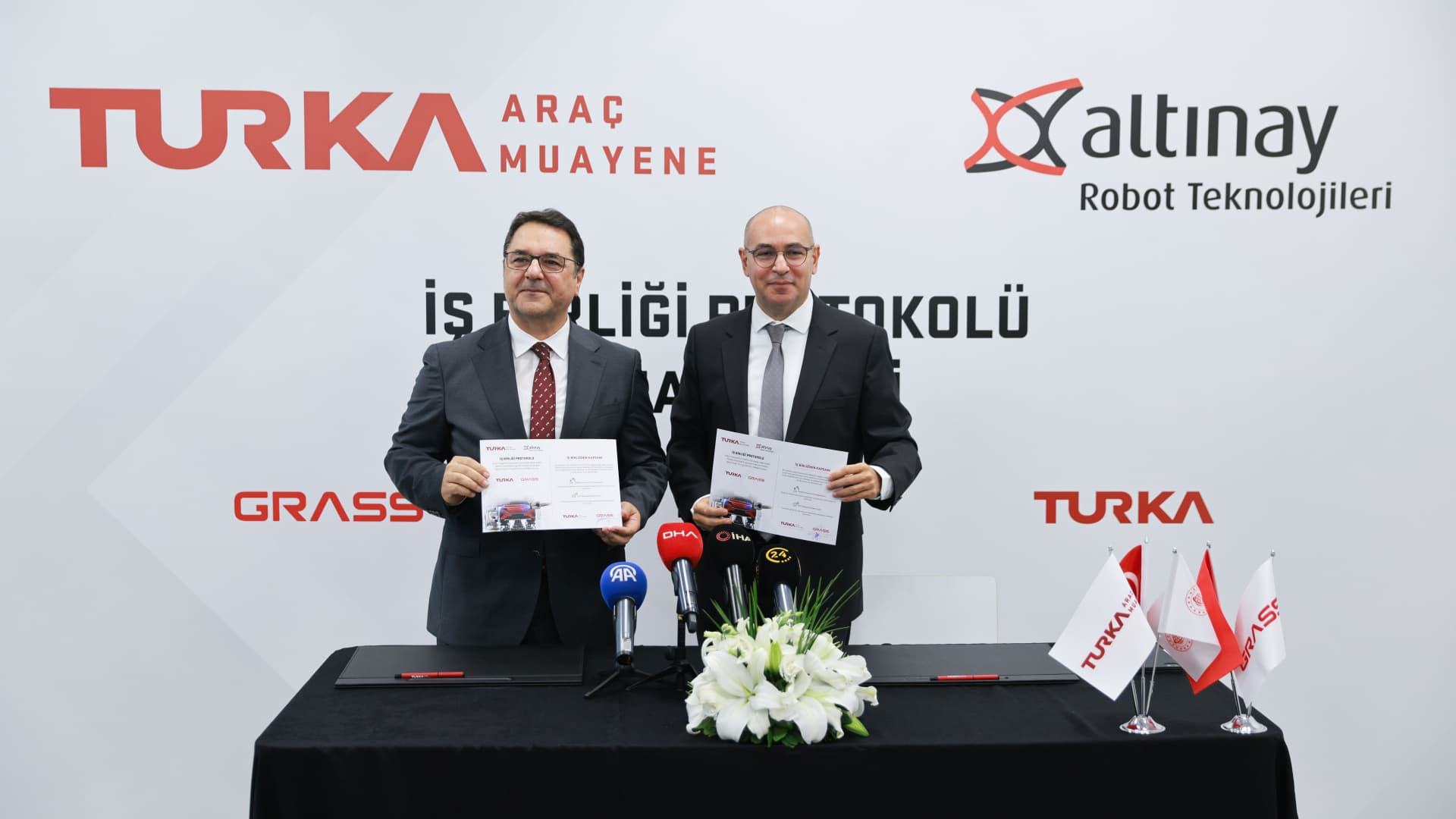 TURKA ve Altınay Robot, araç muayenesinde robotik teknoloji geliştirecek