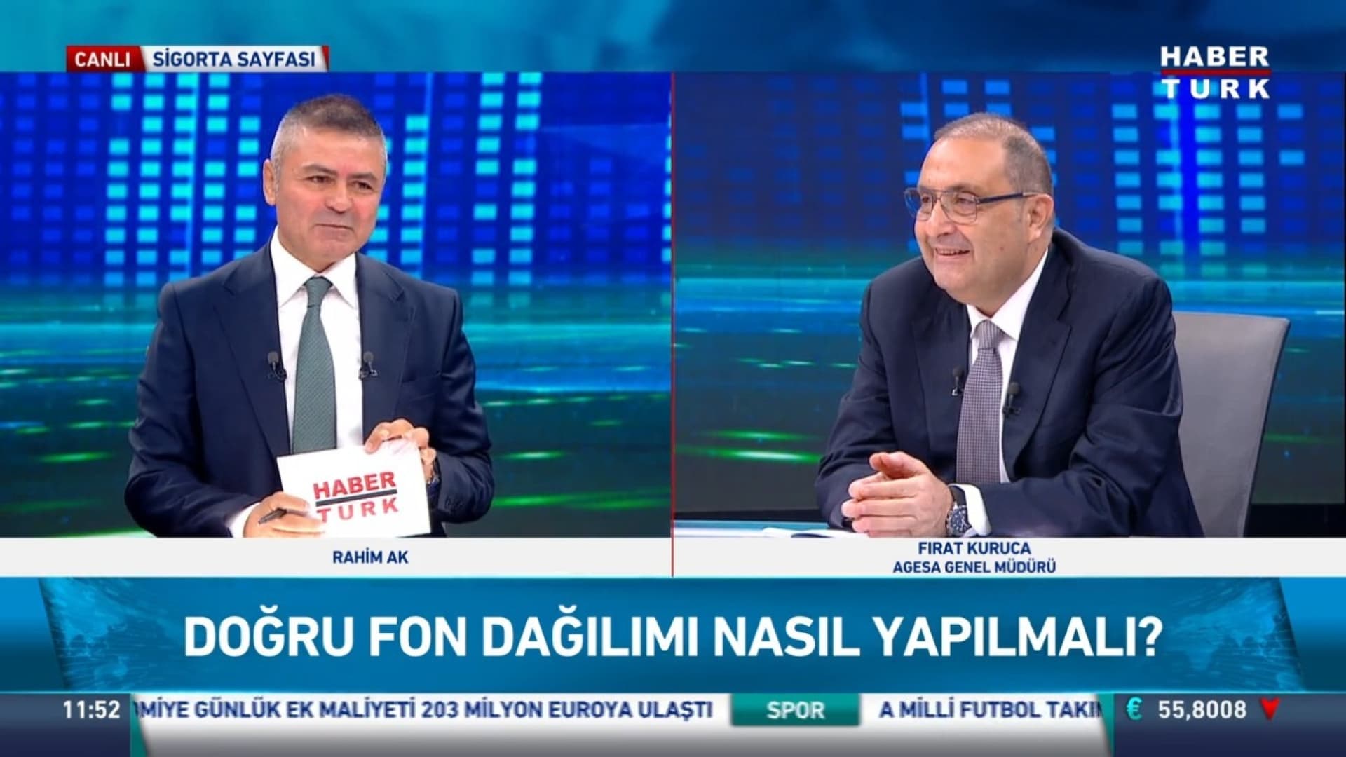 Agesa Genel Müdürü Kuruca: BES uzun vadede enflasyonu yüzde 3-5 yeniyor