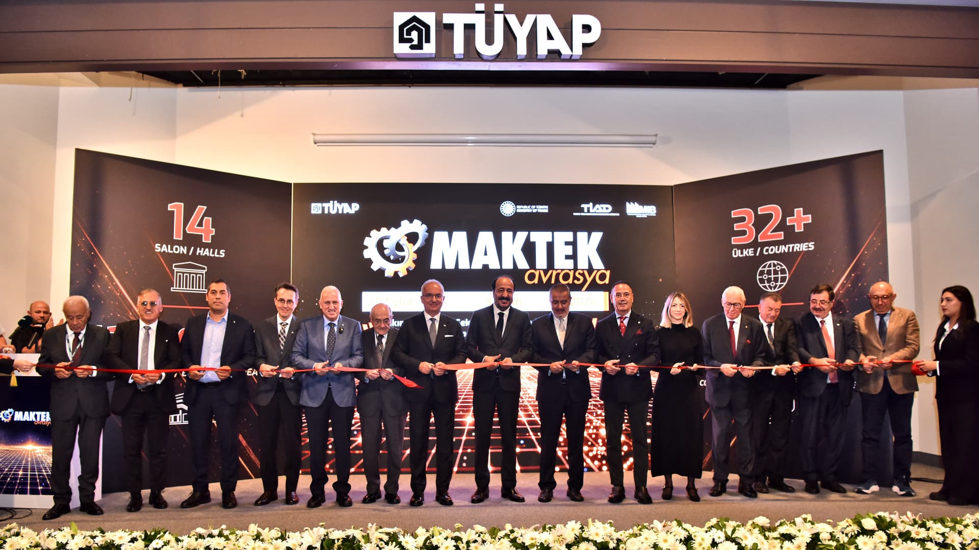 MAKTEK Avrasya 2026, 1.300’ün üzerinde firma ve temsilcilikle açıldı