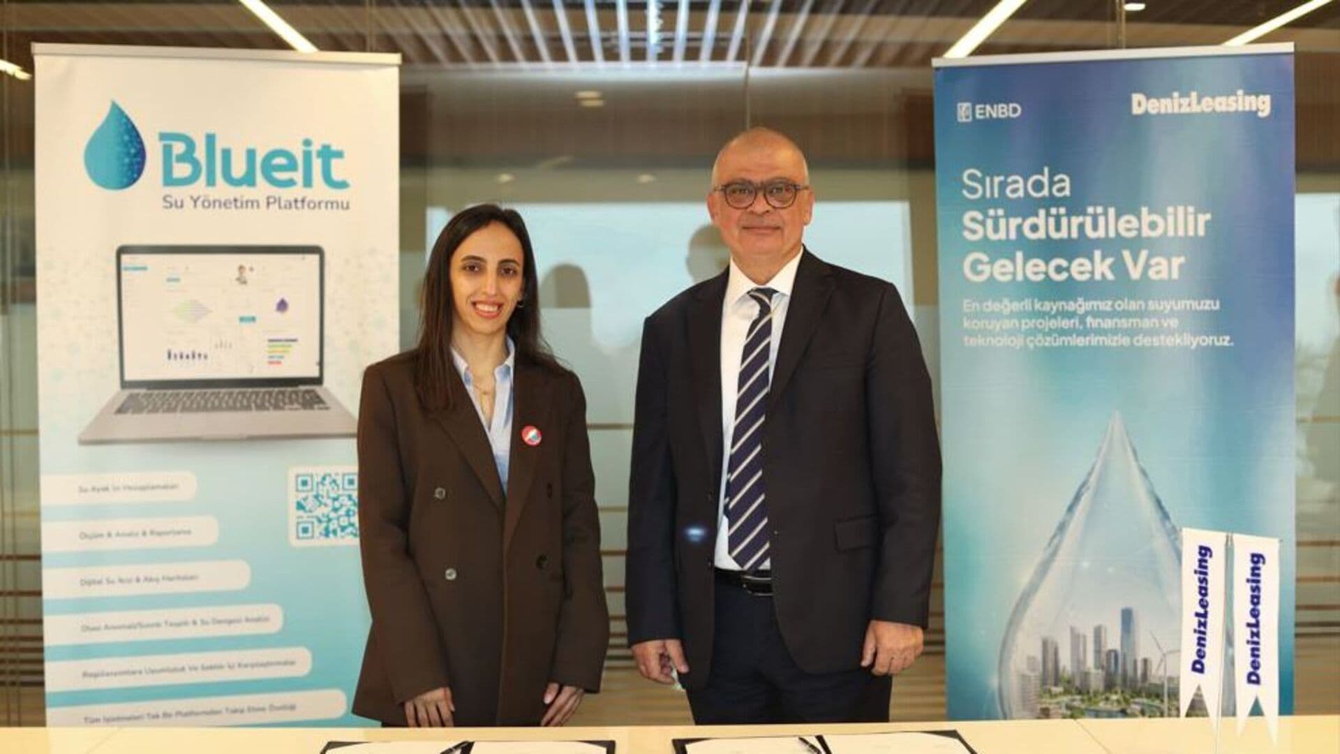 DenizLeasing ve Blueit, su verimliliği yatırımlarında iş birliği yaptı