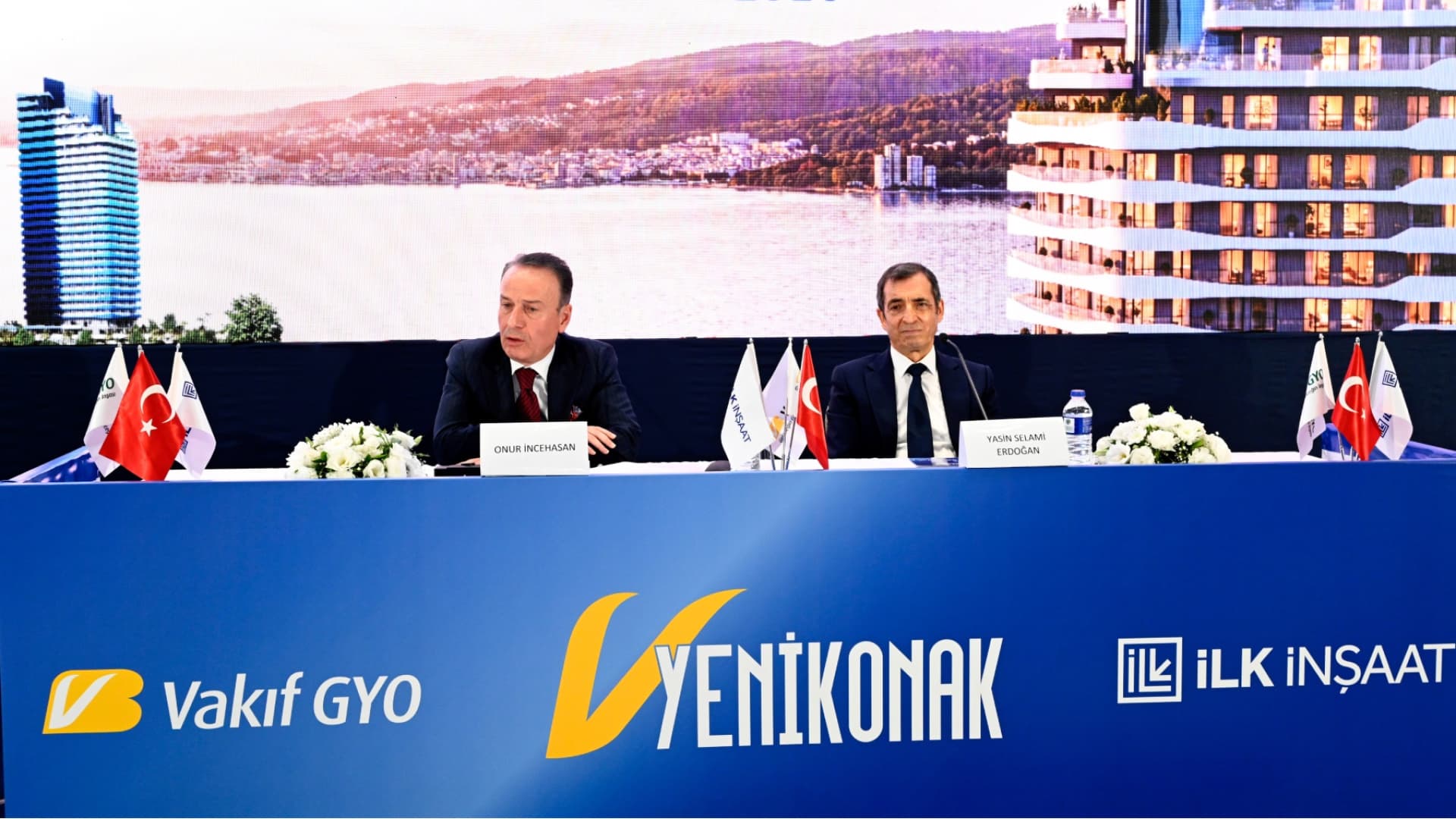 Vakıf GYO ve İlk İnşaat, İzmir’de VYeniKonak projesini tanıttı
