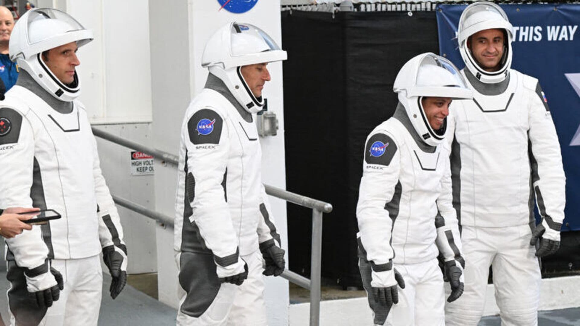 NASA, SpaceX Crew-13 mürettebatını Uluslararası Uzay İstasyonu’na gönderdi