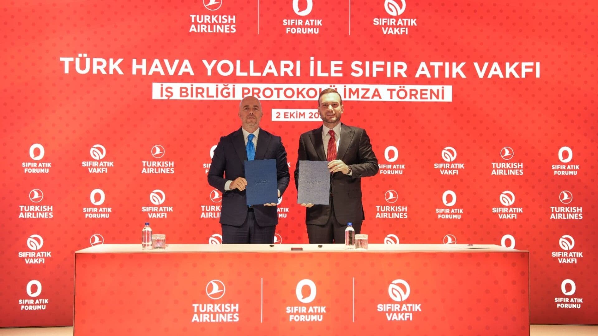 Sıfır Atık Vakfı ve THY sürdürülebilir havacılık için protokol imzaladı
