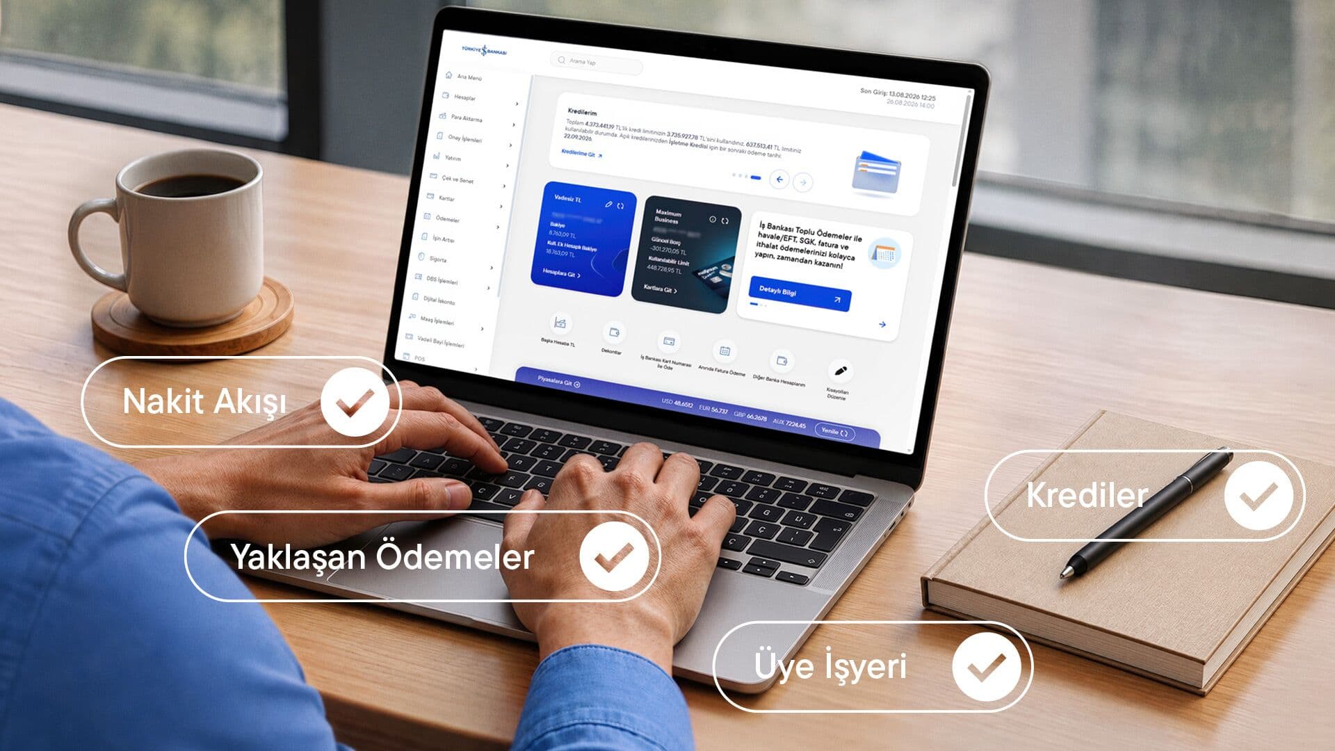 İş Bankası, Ticari İnternet Şubesi'ni yeniledi