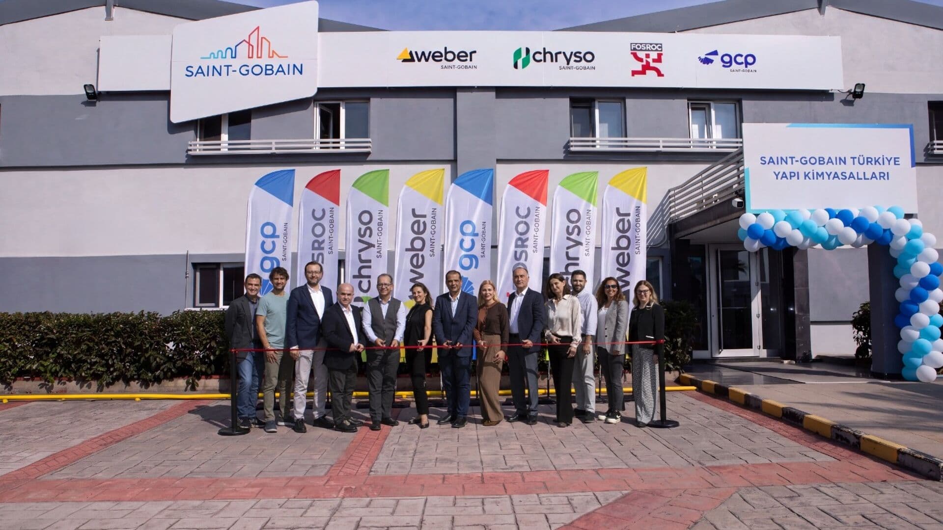 Saint-Gobain Yapı Kimyasalları Tuzla’daki 12. fabrikasını açtı