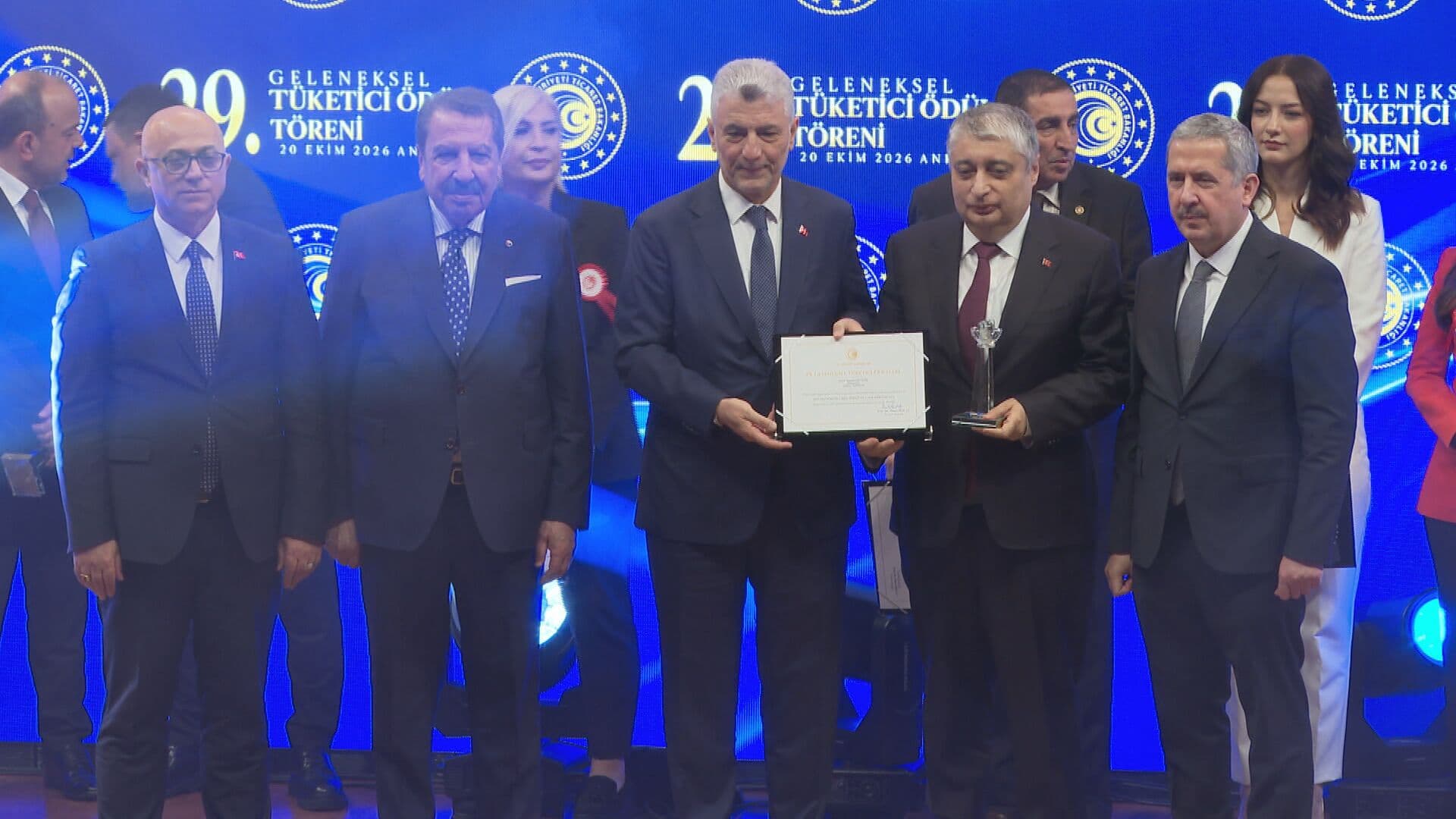29. Geleneksel Tüketici Ödülleri: Bakan Bolat: “Her alanda tüketici haklarının korunması önemli”: Habertürk’e Tüketici Özel Ödülü