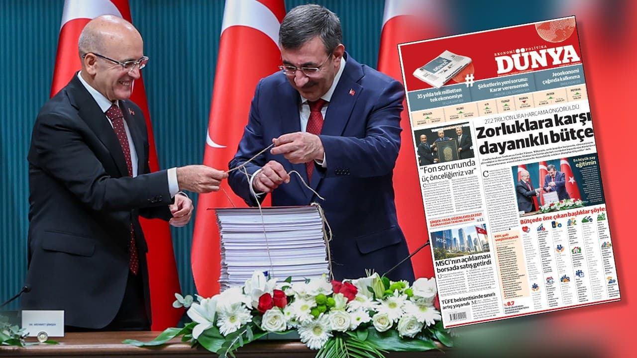 27,2 trilyon lira harcama öngörüldü: Zorluklara karşı dayanıklı bütçe