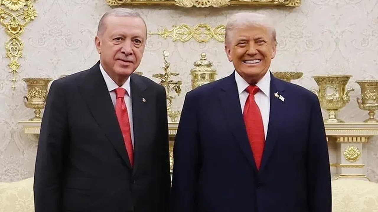 Cumhurbaşkanı Erdoğan ABD Başkanı Trump ile görüştü