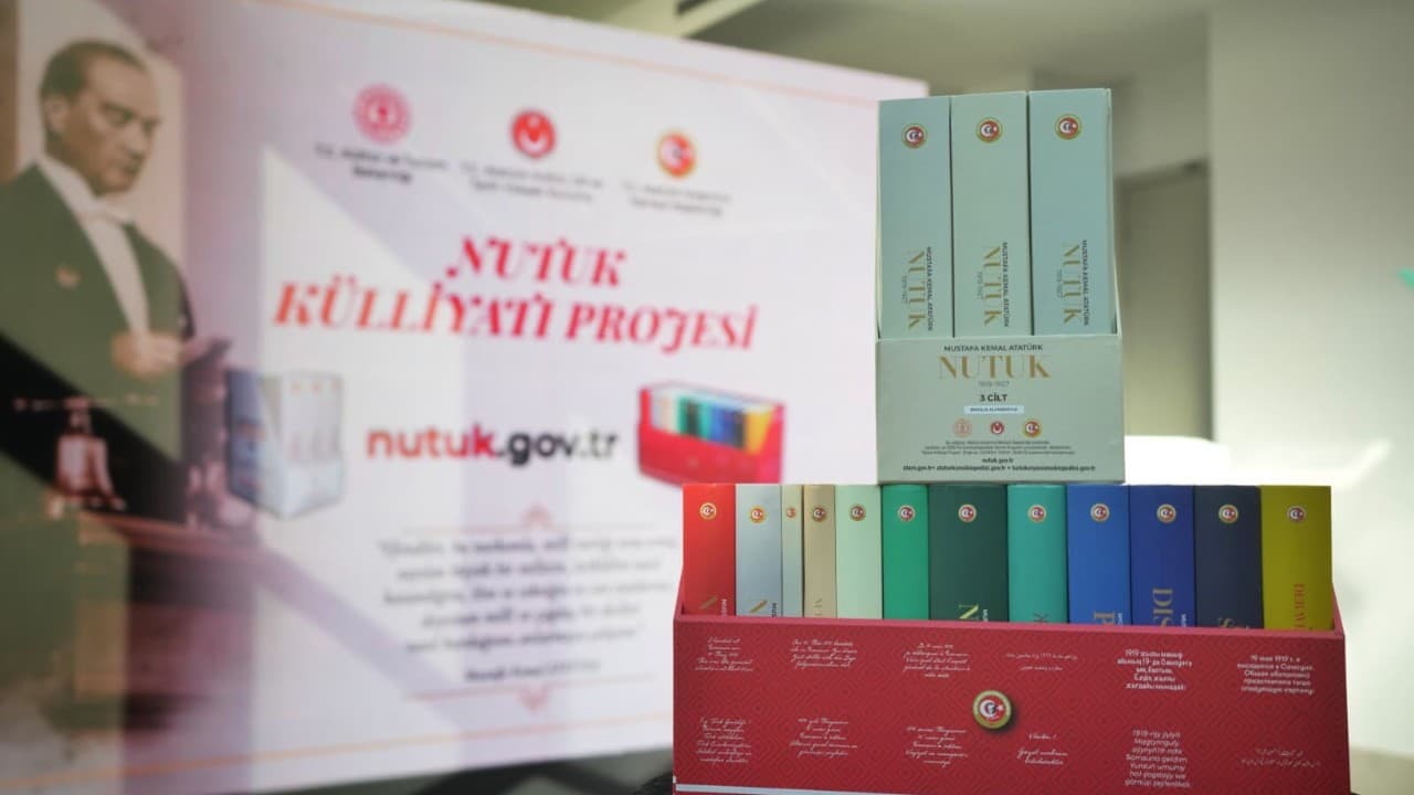 Nutuk Külliyatı Projesi dijital platform ve sekiz dilde baskıyla tanıtıldı