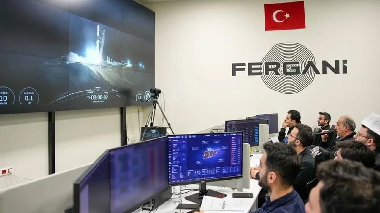 Fergani'nin altıncı uydusu yörüngeye yerleşti