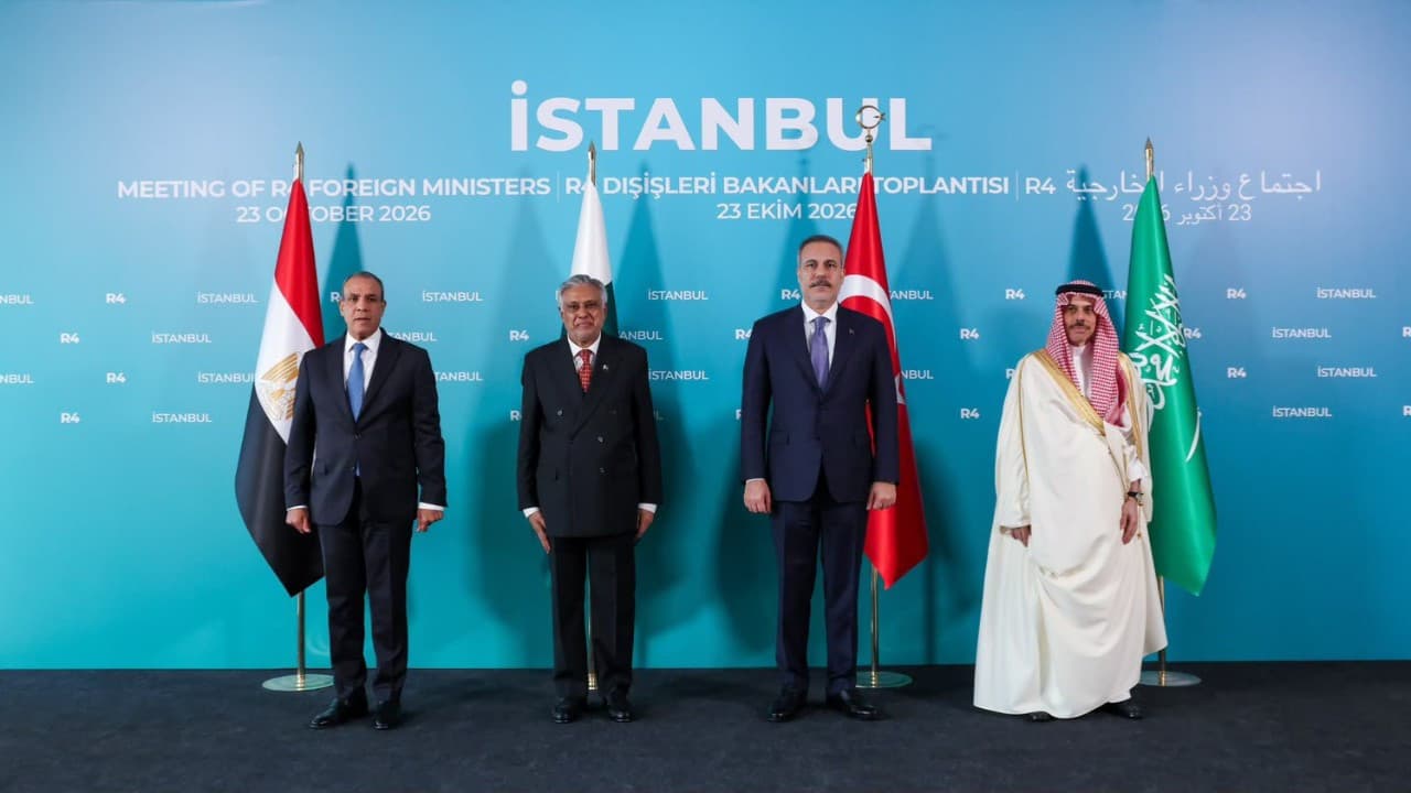 Türkiye-Mısır-Pakistan-Suudi Arabistan Dışişleri Bakanları Yedinci Toplantısı gerçekleştirildi